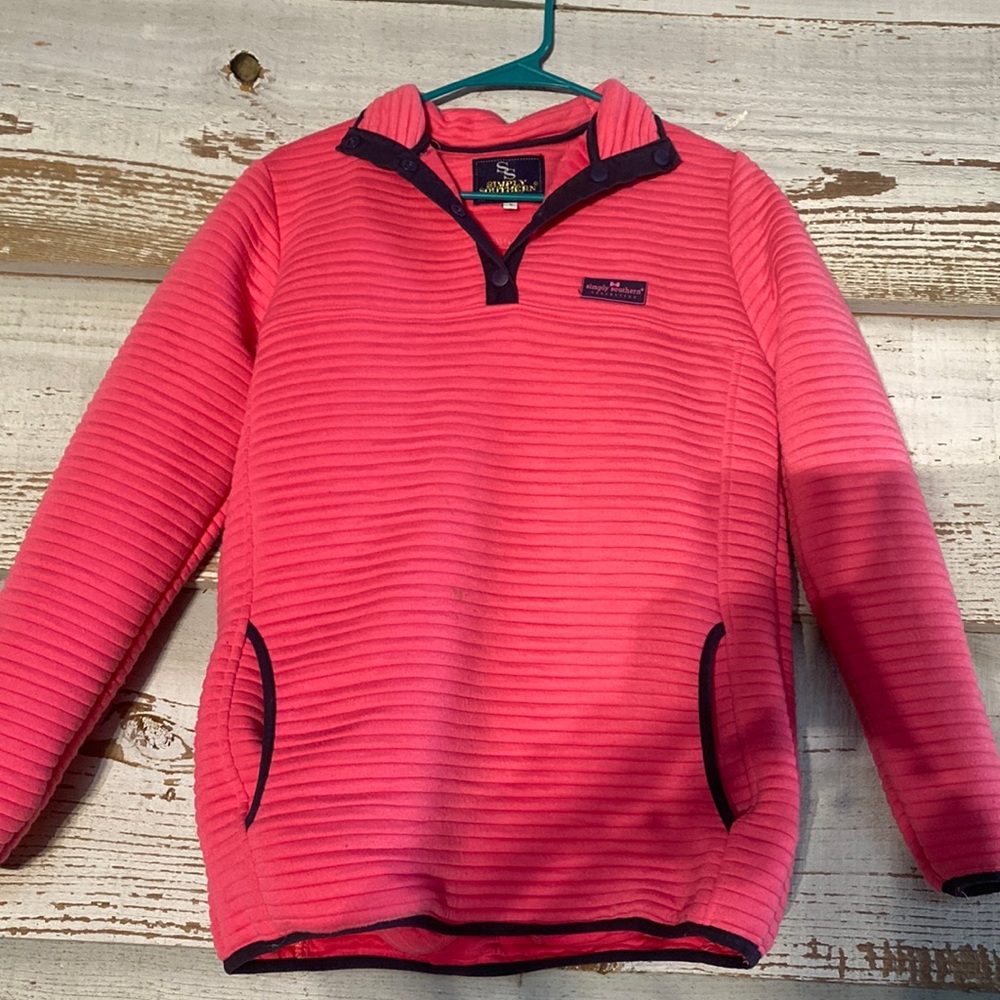 Pink simply southern hoodie